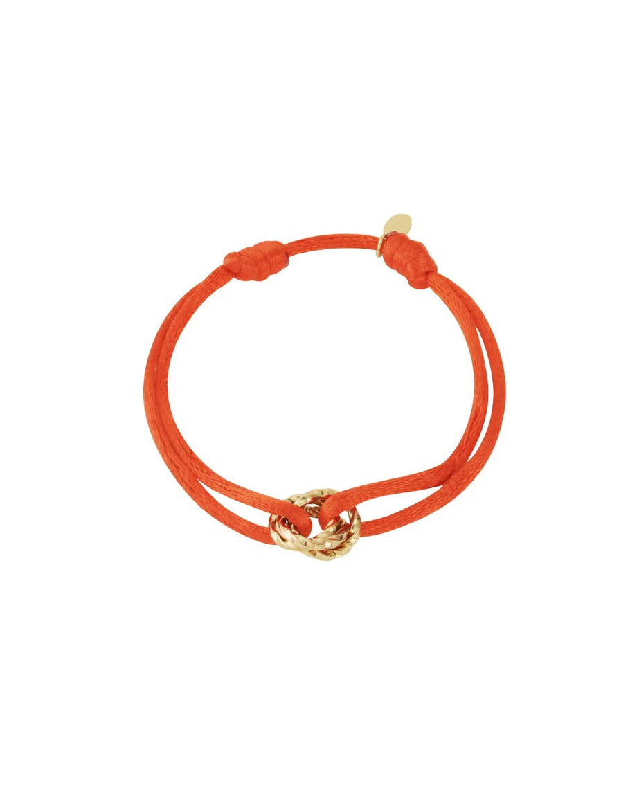 Armband met Zonnige Dagknoop Armband met Zonnige Dagknoop