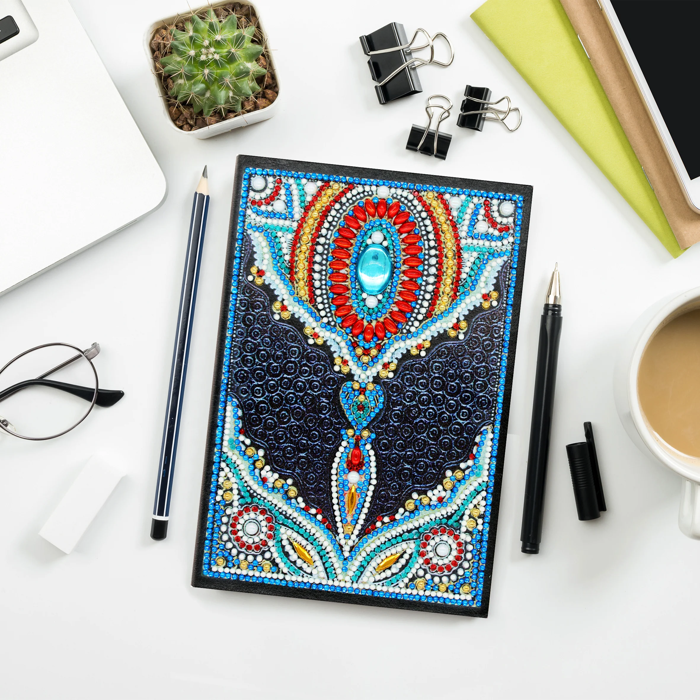 Diamond Painting Notitieboek – Fantasie Bloem