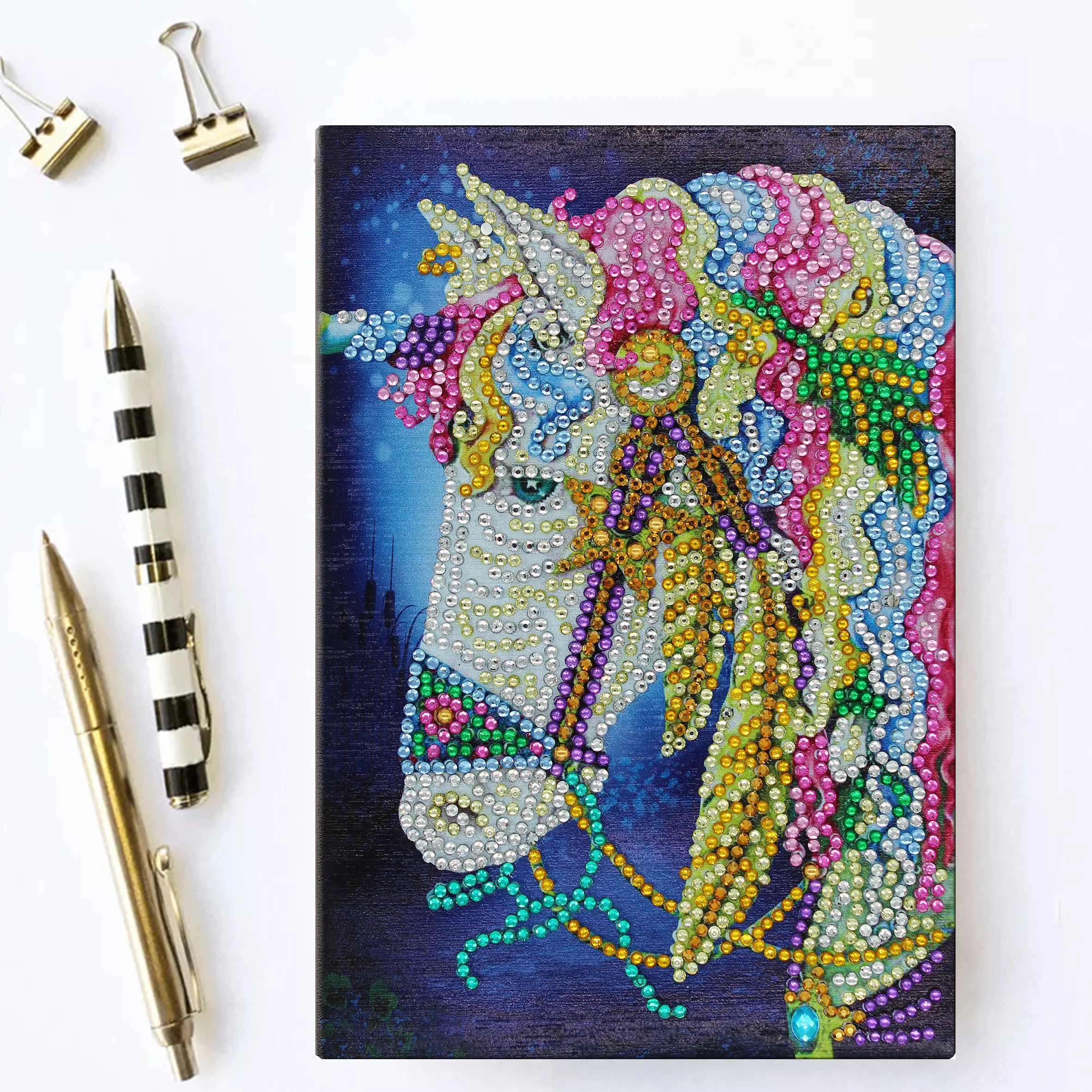 Diamond Painting Notitieboek – Unicorn