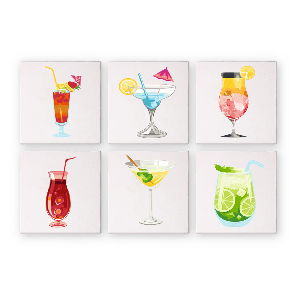 Schilderen op Nummer | Cocktails Schilderen op Nummer | Cocktails