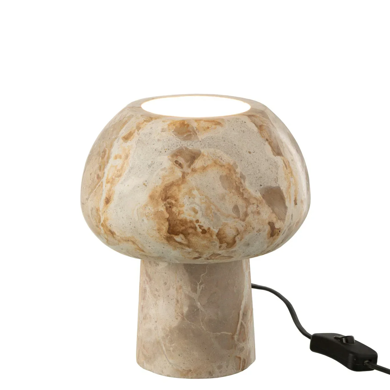 Tafellamp – Marmer – Beige