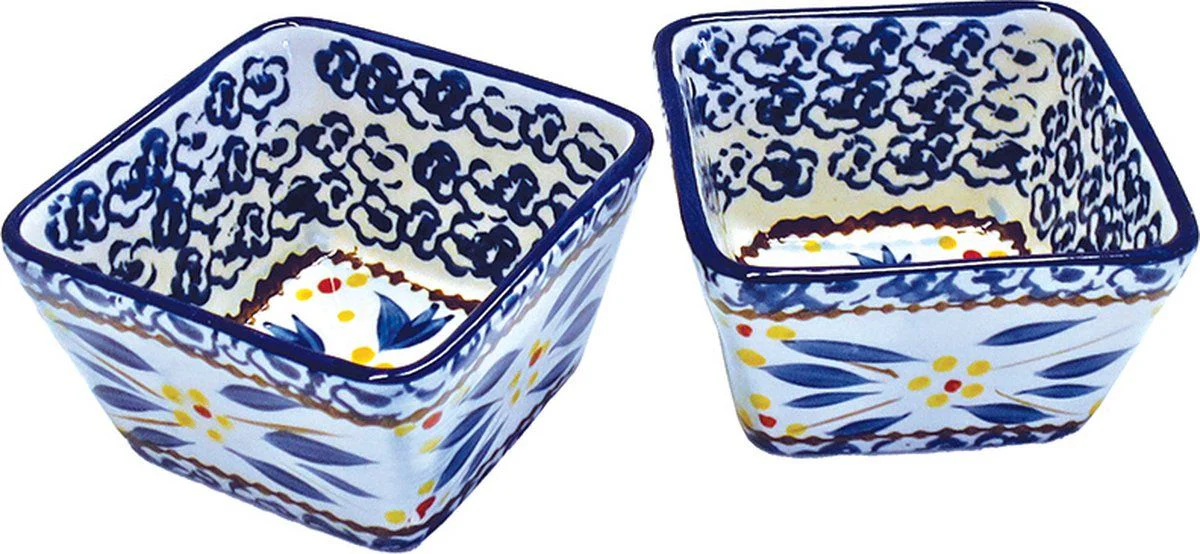 Lavandoux ceramics OWB- set van 2 tapas schaaltjes 10 cm