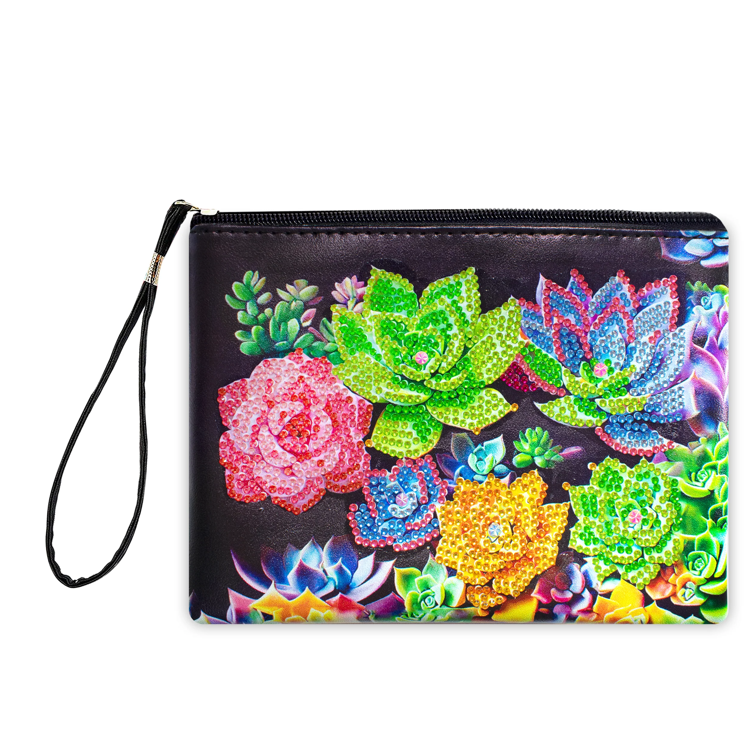 Diamond Painting Etui – Gekleurde Planten Diamond Painting Etui – Gekleurde Planten
