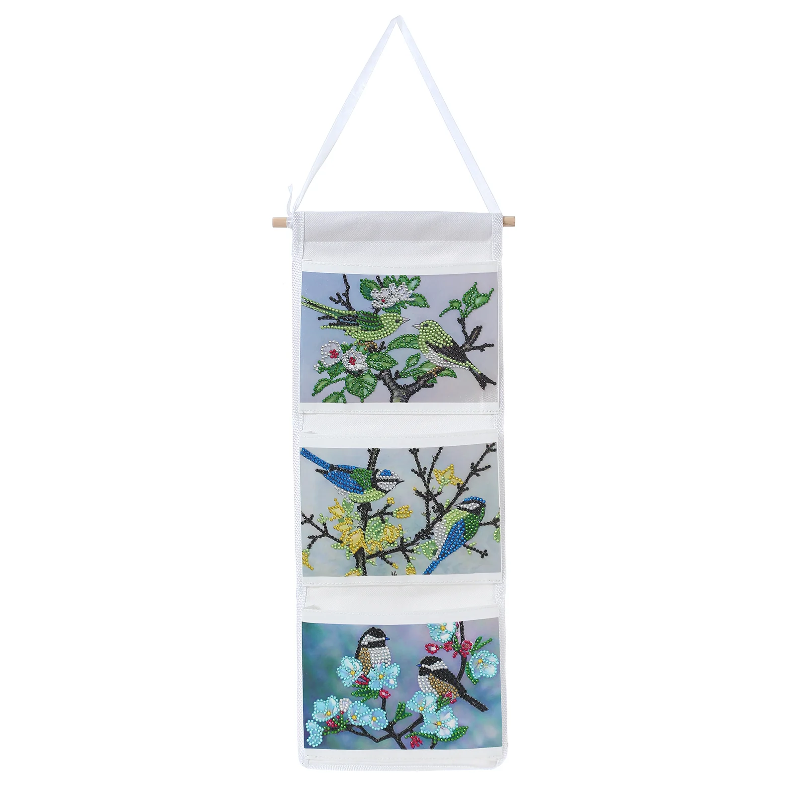 Diamond Painting Hangende Opbergzakken – Vogels Diamond Painting Hangende Opbergzakken – Vogels