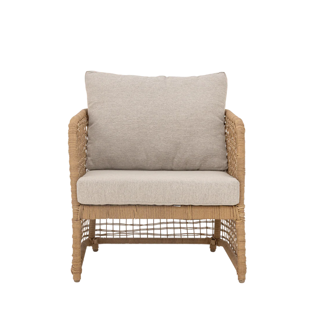 PENZANO LOUNGE STOEL | POLYRATTAN | NATURE | OUTDOOR