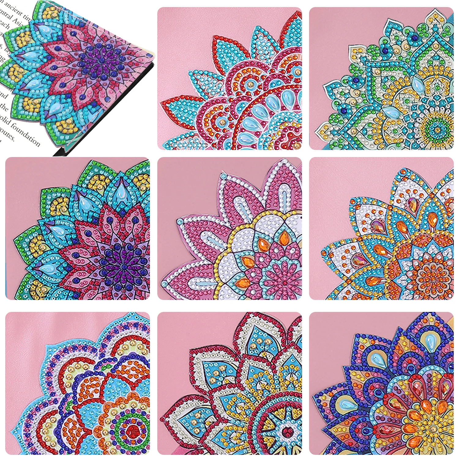 Diamond Painting Hoek Boekenleggers – Mandala Diamond Painting Hoek Boekenleggers – Mandala