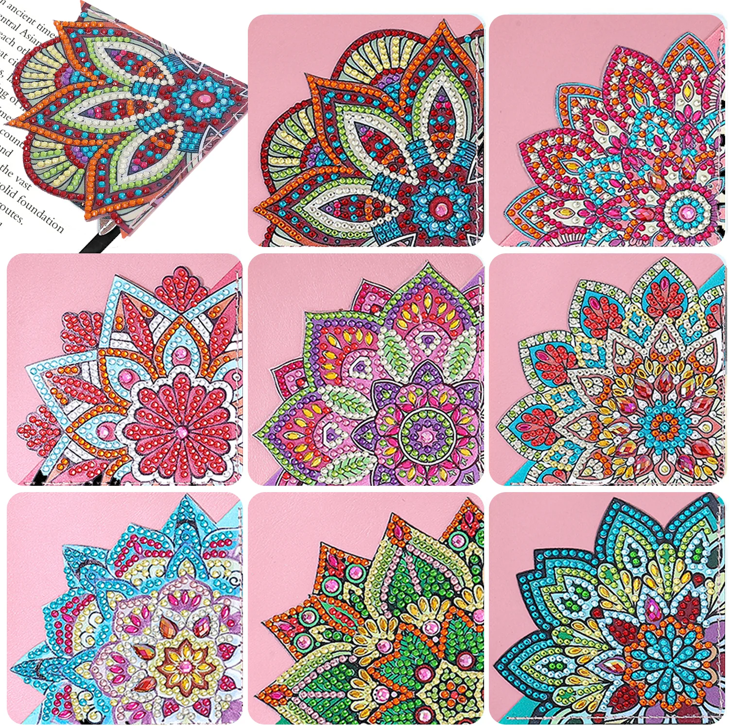 Diamond Painting Hoek Boekenleggers – Mandala’s Diamond Painting Hoek Boekenleggers – Mandala’s