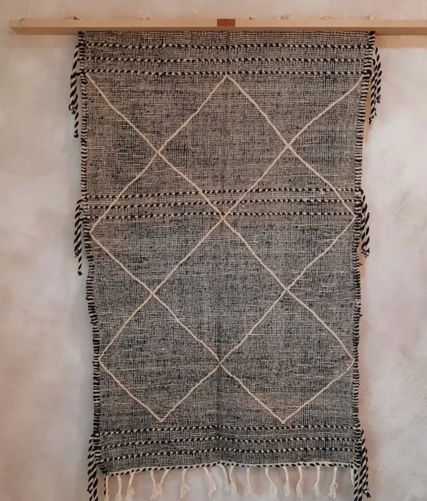 Berber vloerkleed (180 x 110 cm)