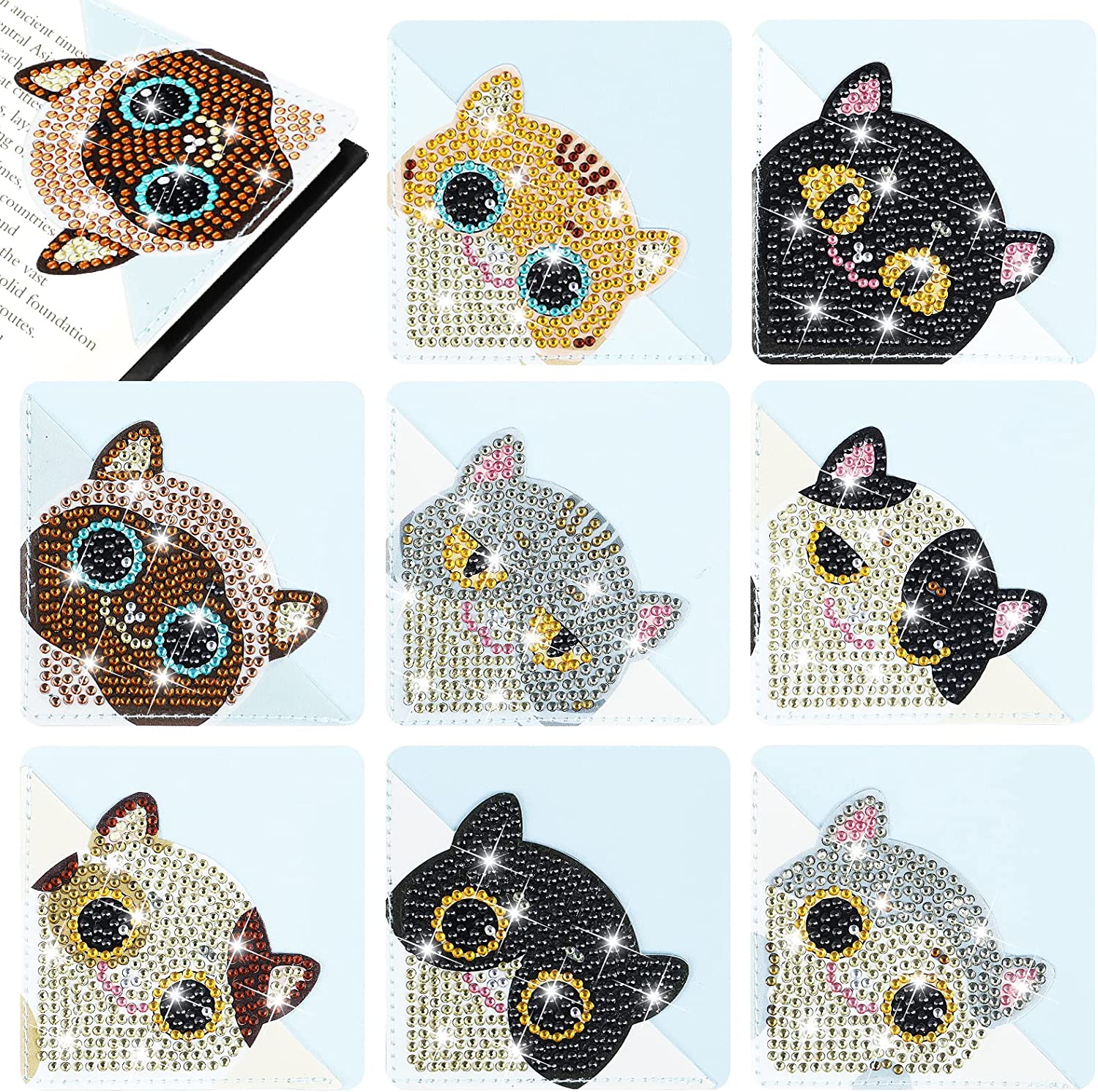 Diamond Painting Hoek Boekenleggers – Katten Diamond Painting Hoek Boekenleggers – Katten