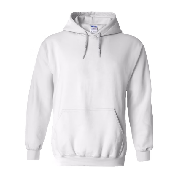 Hoodie – Wit – volwassenen – (ontwerp naar keuze)