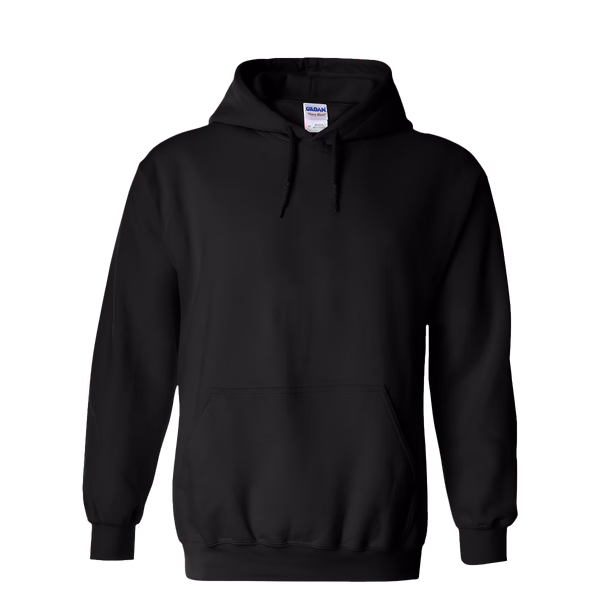 Hoodie – Zwart – volwassenen – (ontwerp naar keuze)