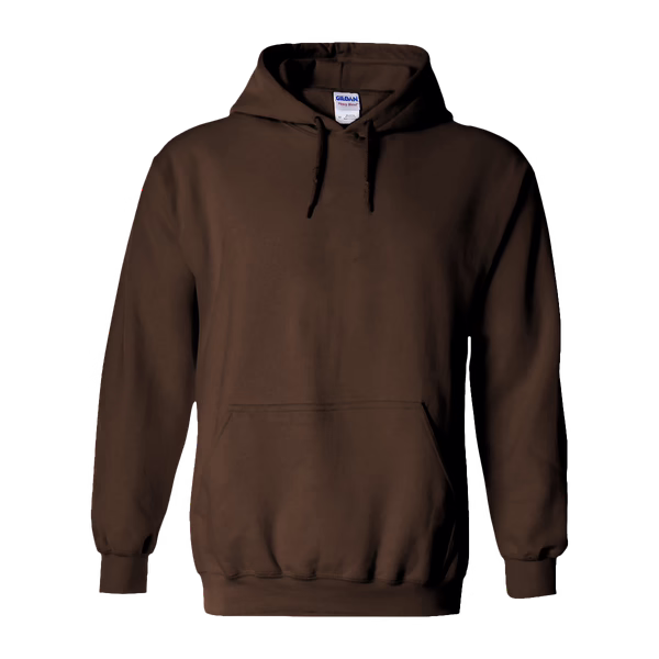 Hoodie – Chocolade bruin – volwassenen – (ontwerp naar keuze)
