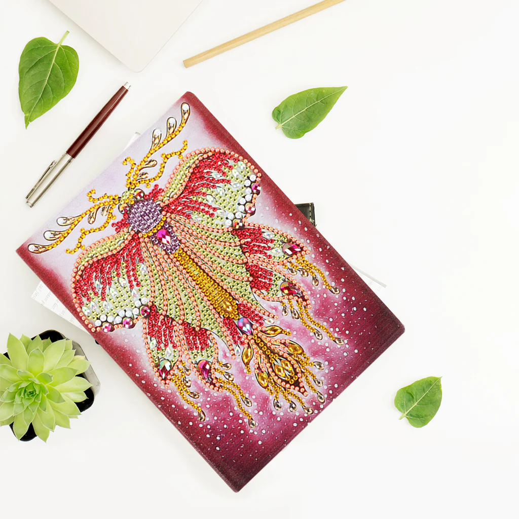 Diamond Painting Notitieboek – Fantasie Insect