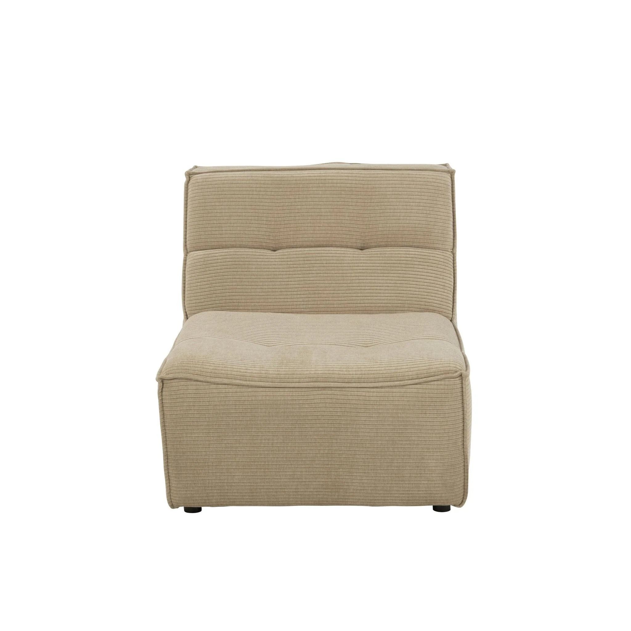 3-zitsbank Beige Schuim 97×83 cm