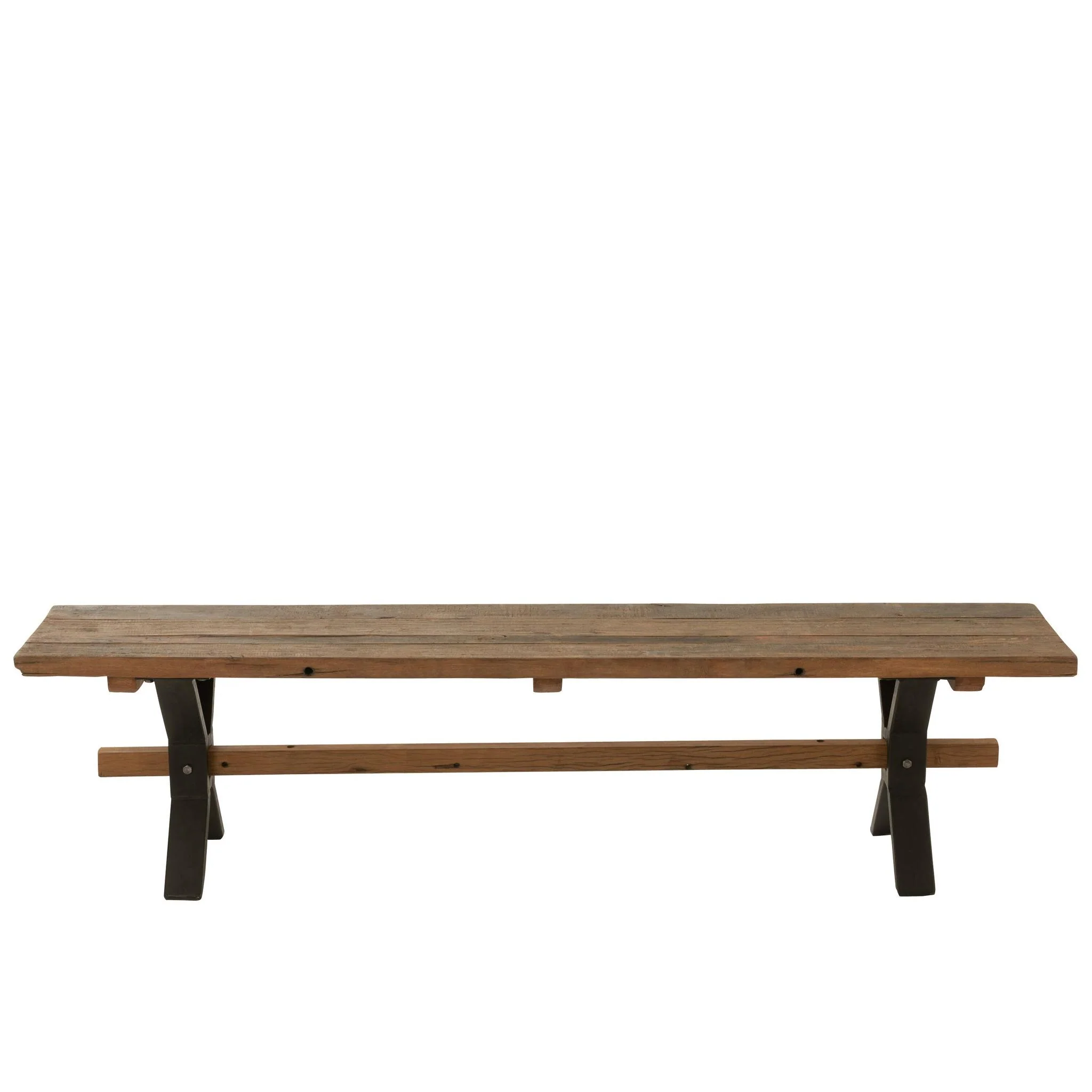 3-zitsbank Bruin Recycled hout 35×180 cm 3-zitsbank Bruin Recycled hout 35×180 cm