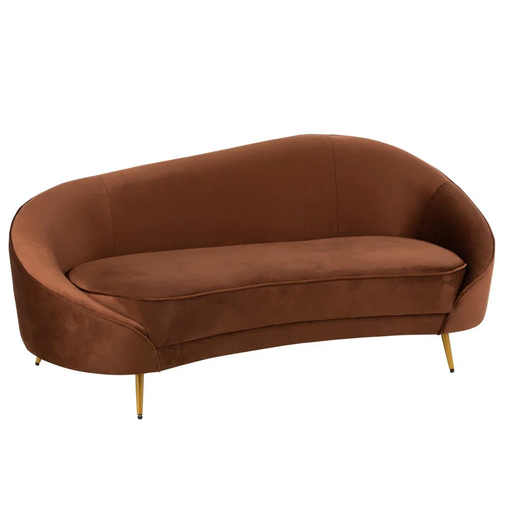 3-zitsbank Bruin Stof 85×180 cm 3-zitsbank Bruin Stof 85×180 cm