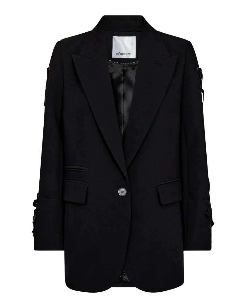 Vola Eyelet Blazer Zwart