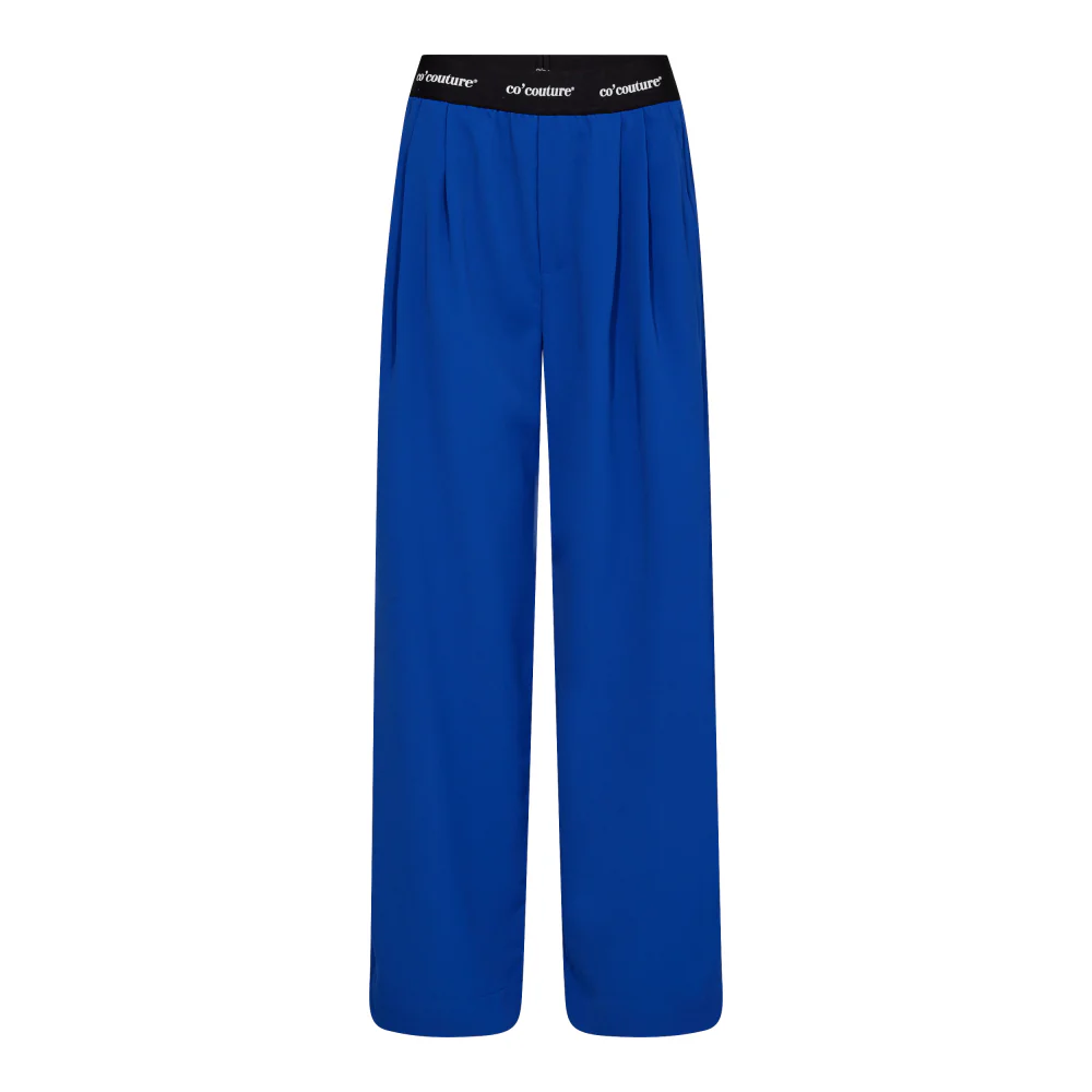 Amina Logo Pant Blauw