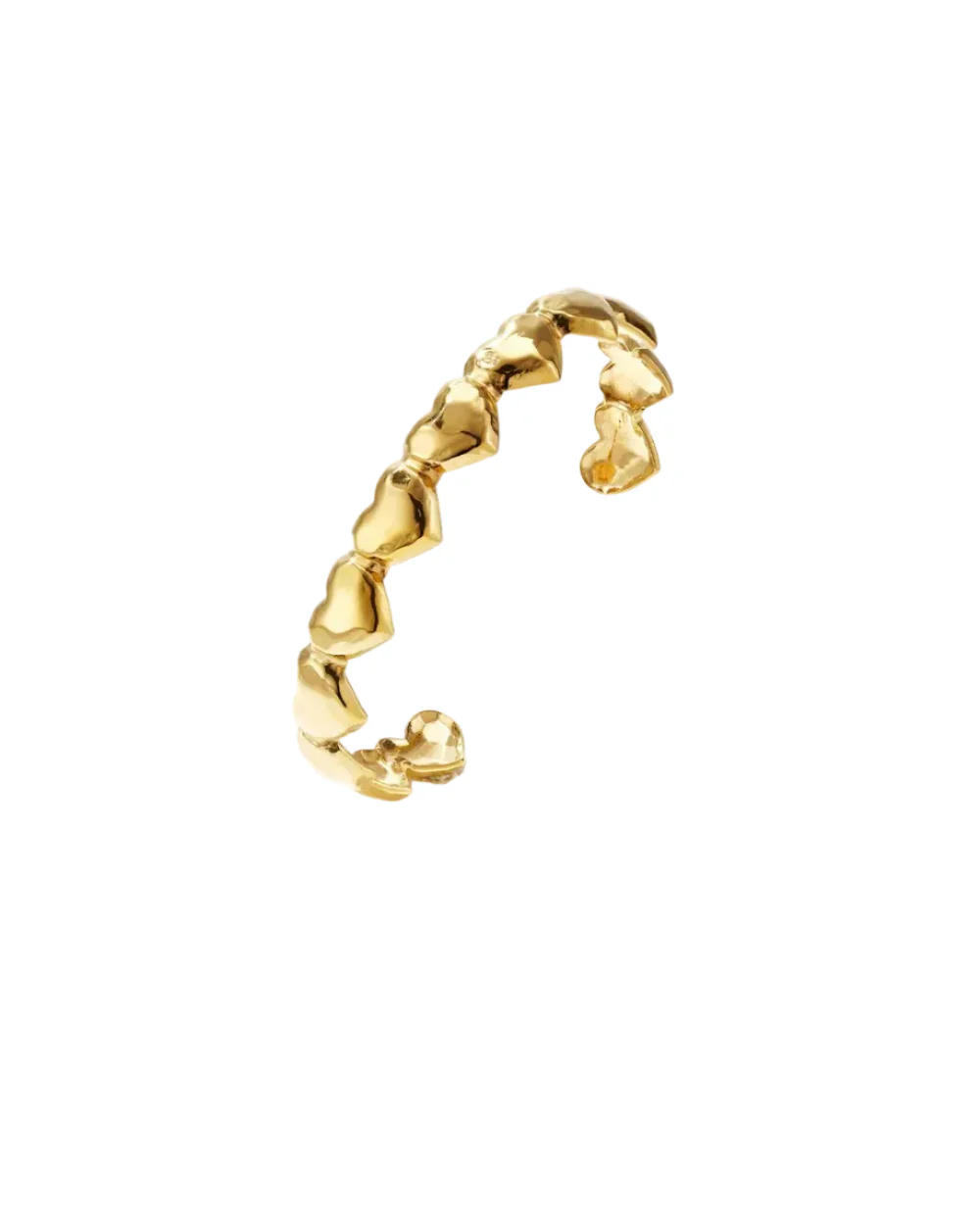 Bangle met Gedeukte Harten Bangle met Gedeukte Harten