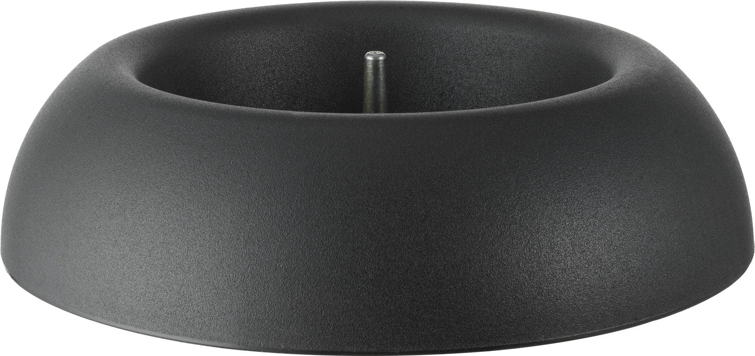 EasyFix kerstboomstandaard kunststof D 39 cm mat zwart