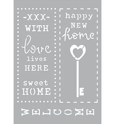 Sjabloon vintage 07 – Happy New Home