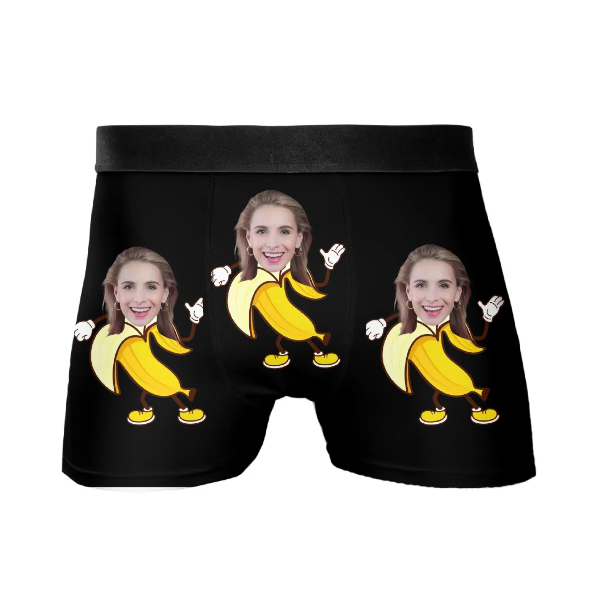Gepersonaliseerde bananen boxer
