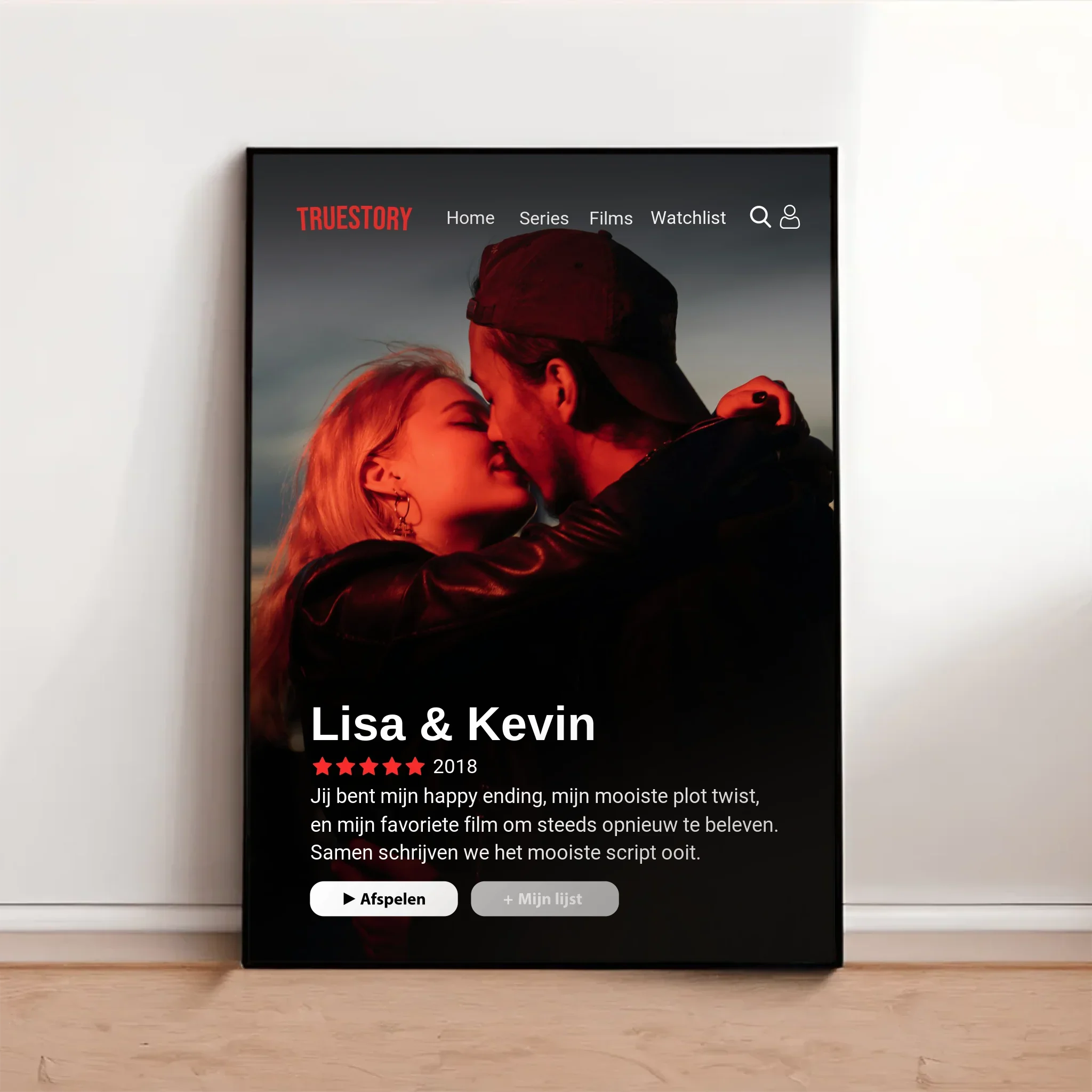 Gepersonaliseerde filmposter