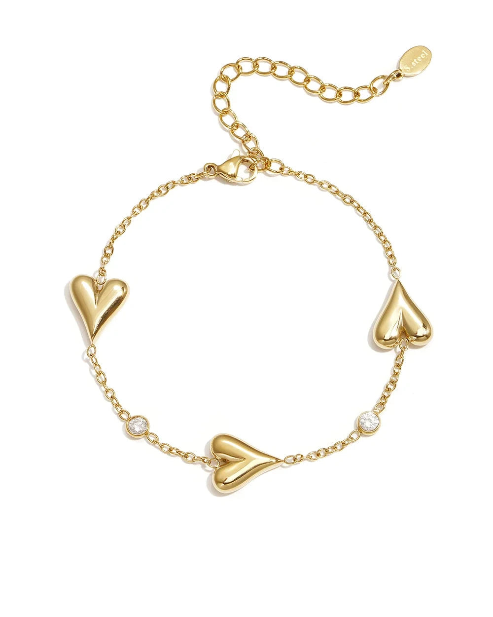 Bedelarmband met Hartjes – Verschillende Kleuren Bedelarmband met Hartjes – Verschillende Kleuren