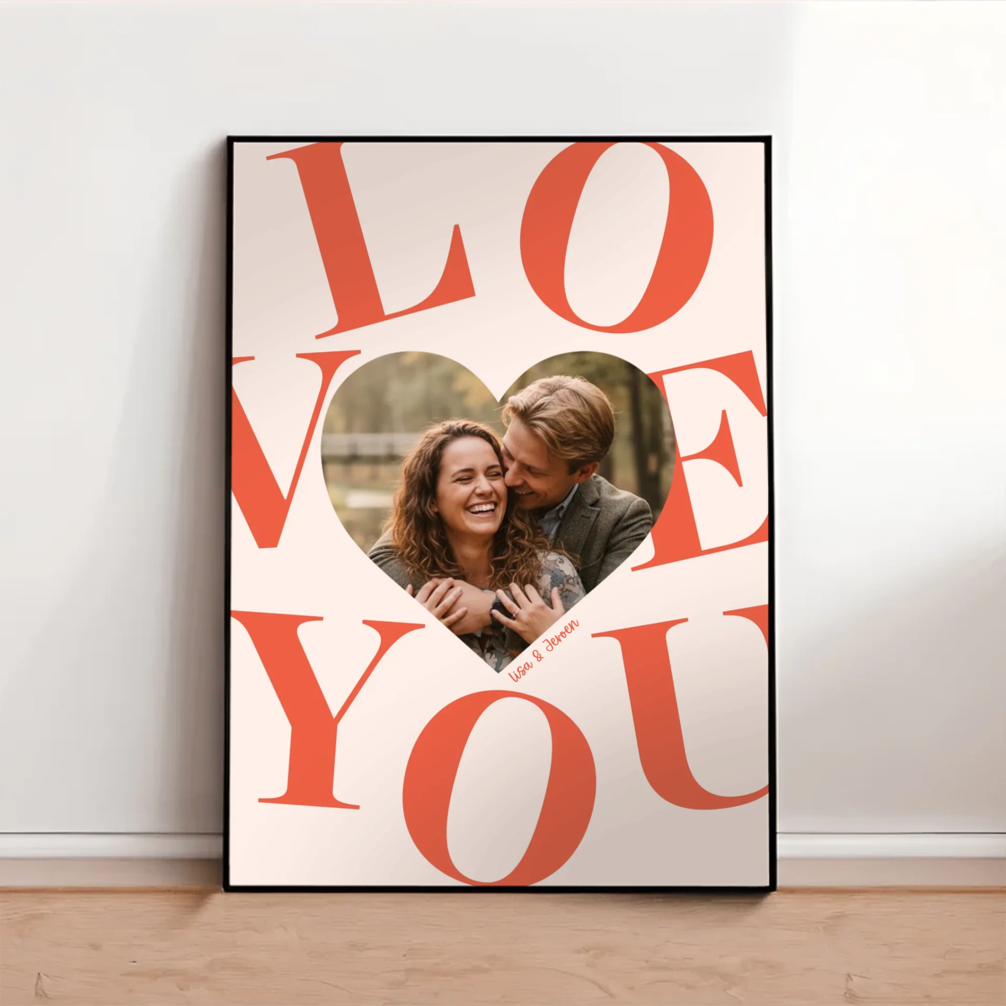 Gepersonaliseerde foto poster – Love you Gepersonaliseerde foto poster – Love you