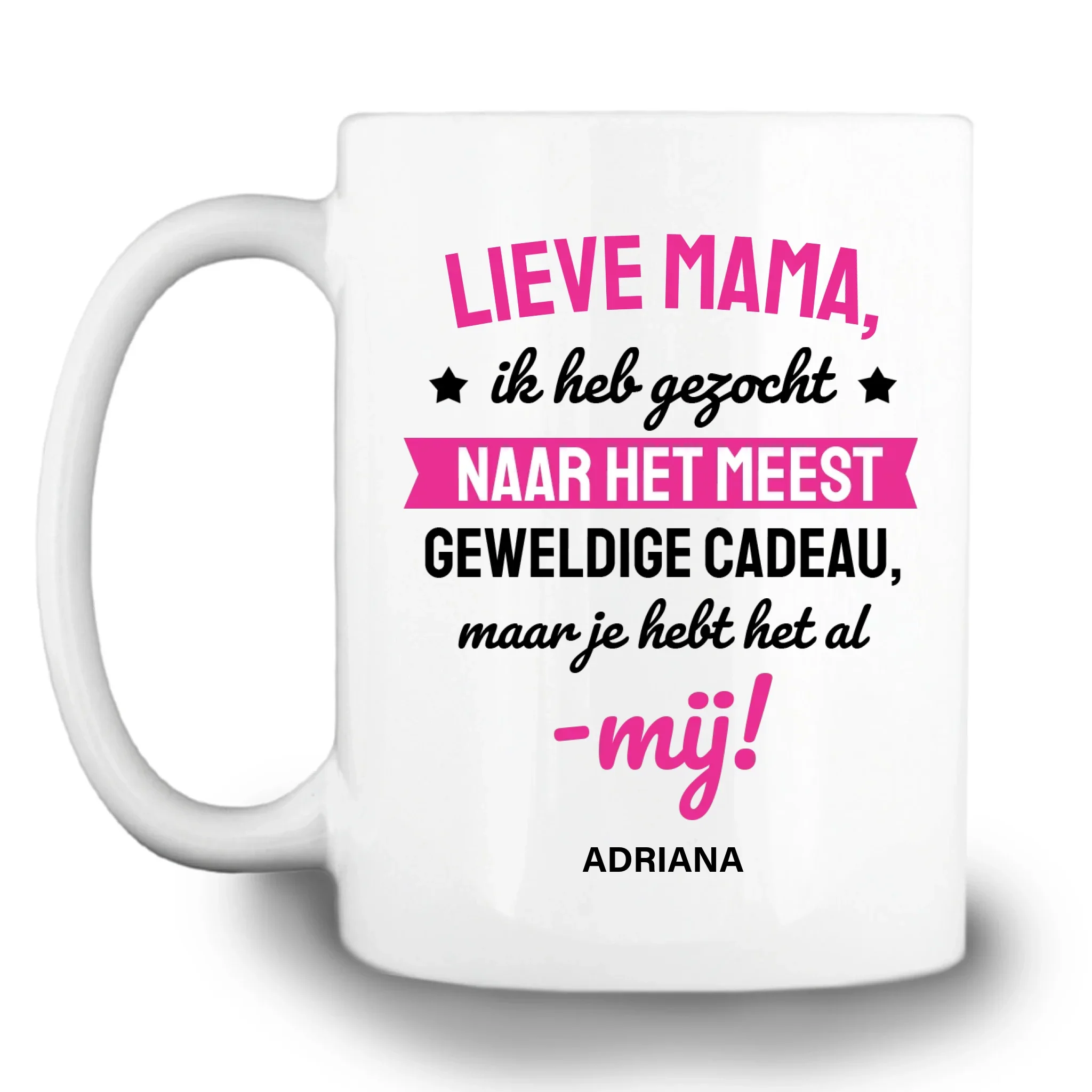 Gepersonaliseerde mok – Lieve mama