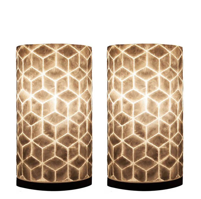 Cubes – Rond tafellampje set 2 Cubes – Rond tafellampje set 2
