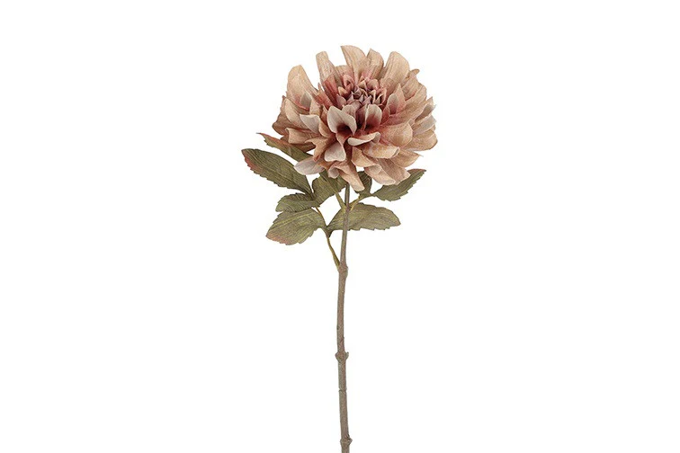 Dahlia bruin/grijs (kunstbloem) Dahlia bruin/grijs (kunstbloem)