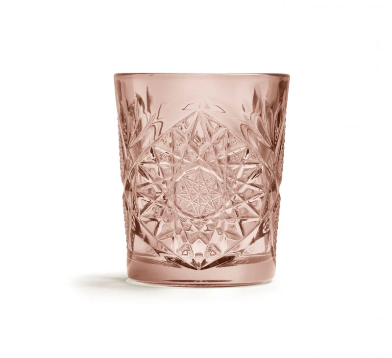 Hobstar Glas Roze Hobstar Glas Roze