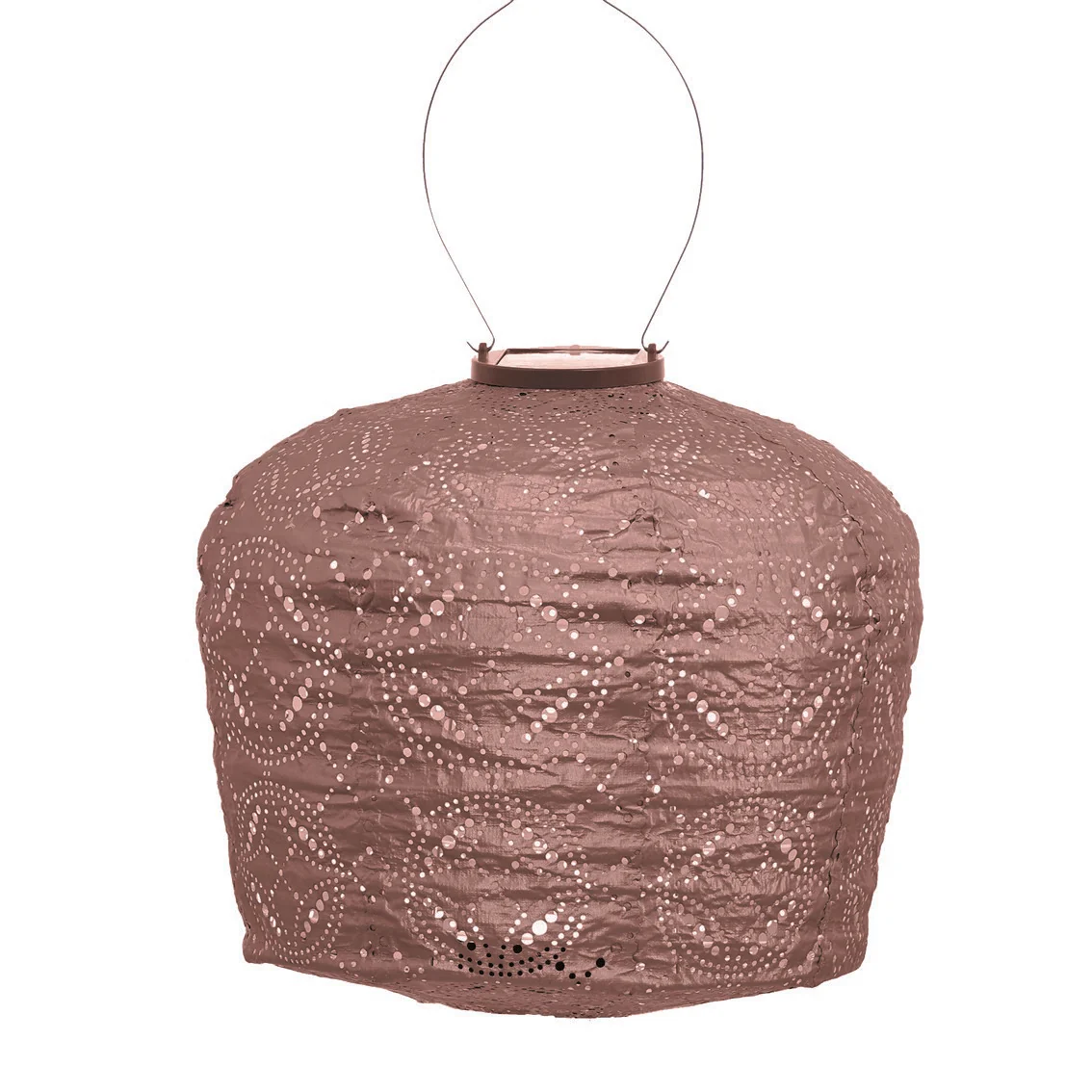 Lumiz Solar Lampion – Arch 30cm Mandala (Mocha Mousse)