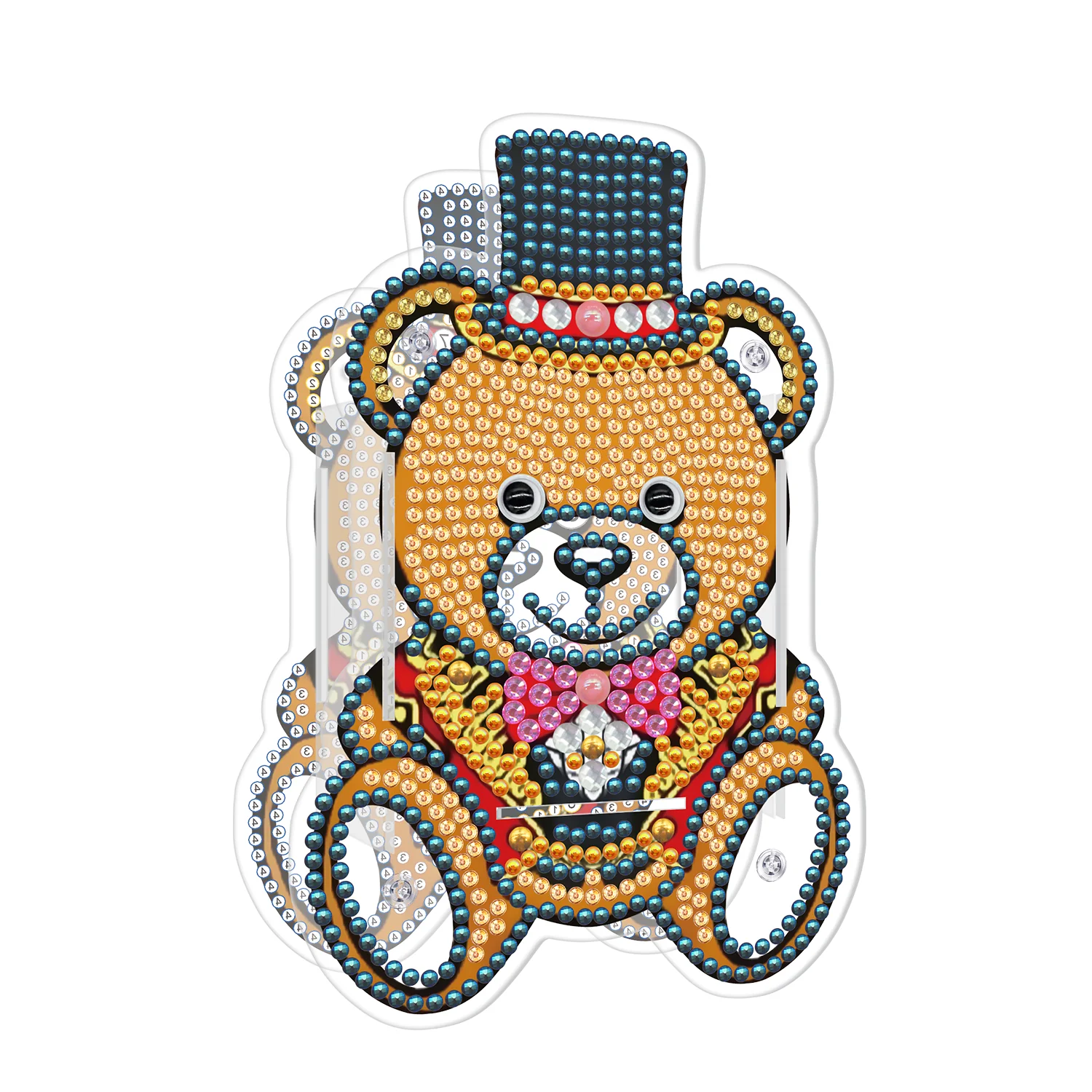 Diamond Painting Bruidegom Beer Pennenbakje Diamond Painting Bruidegom Beer Pennenbakje