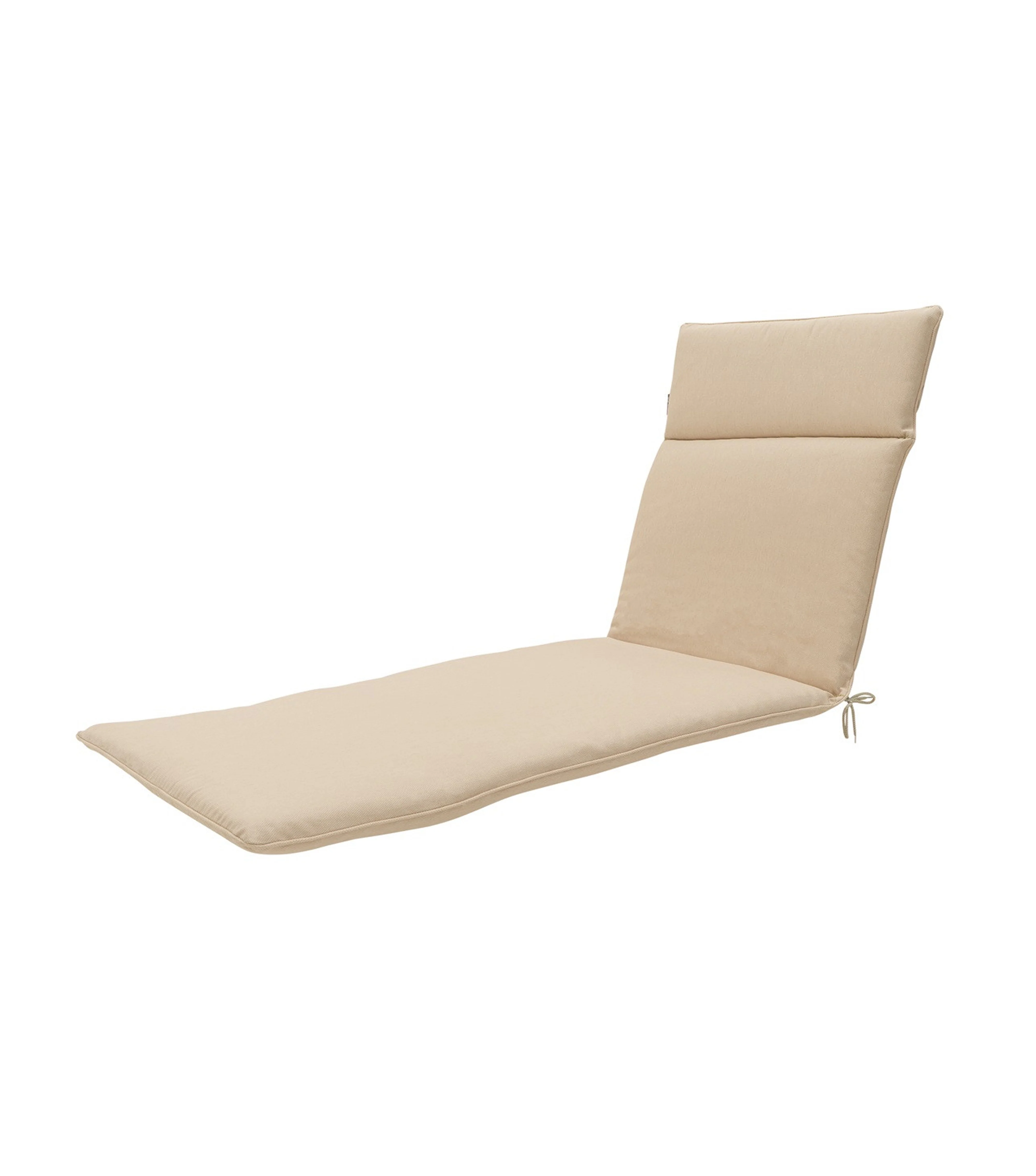 Madison Ligbed kussen 190x60cm Beige canvas eco+