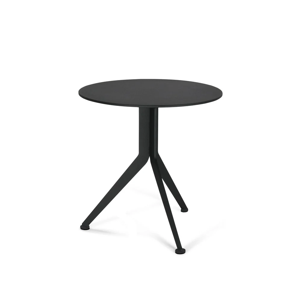 Bijzettafel DALEY HIGH Staal Zwart 38x38x45cm Spinder Design