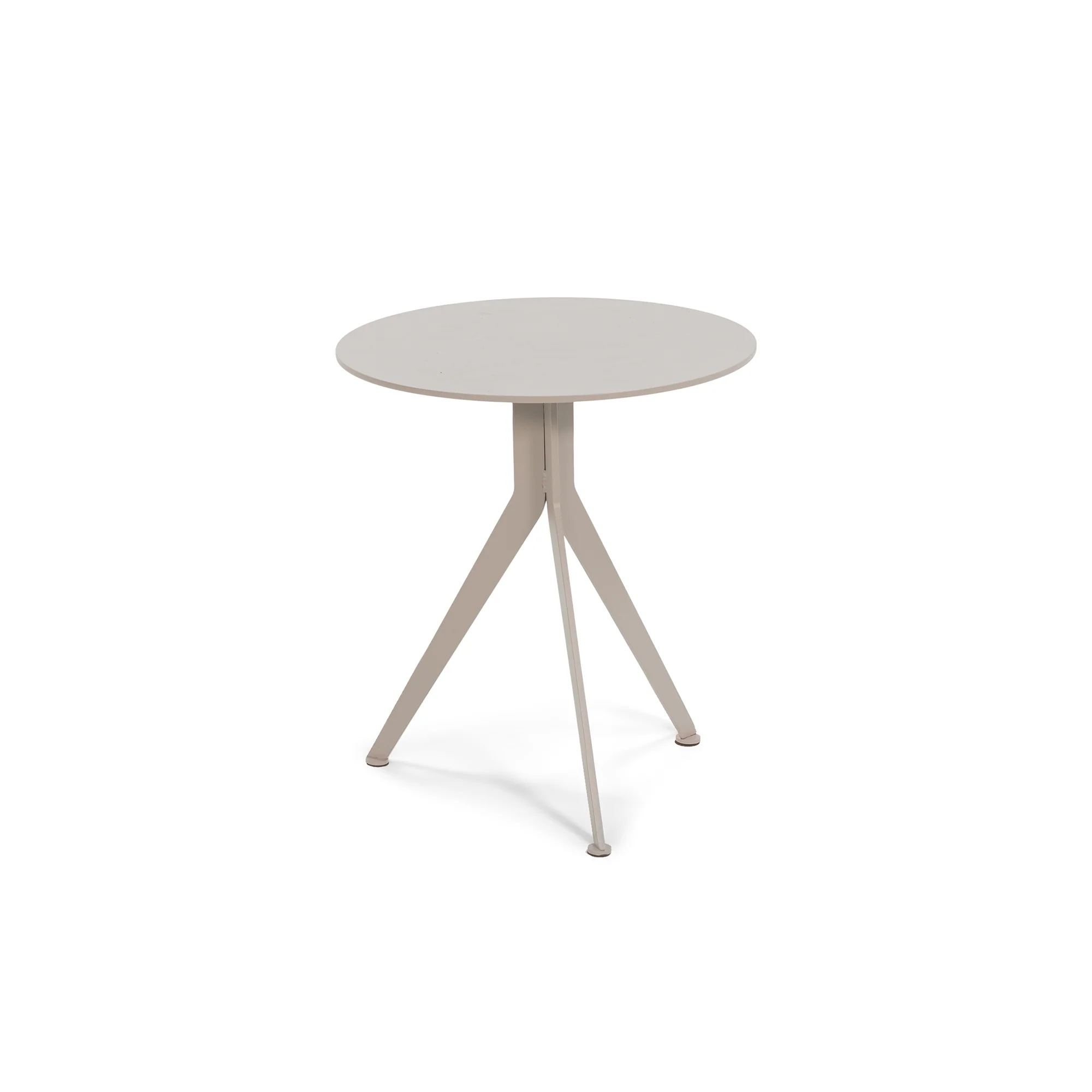 Bijzettafel DALEY LOW Staal Silky Taupe 38x38x38cm Spinder Design