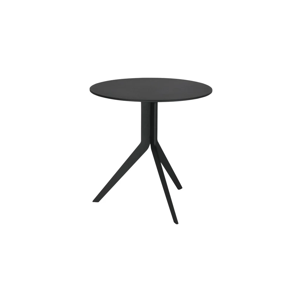 Bijzettafel DALEY LOW Staal Zwart 38x38x38cm Spinder Design