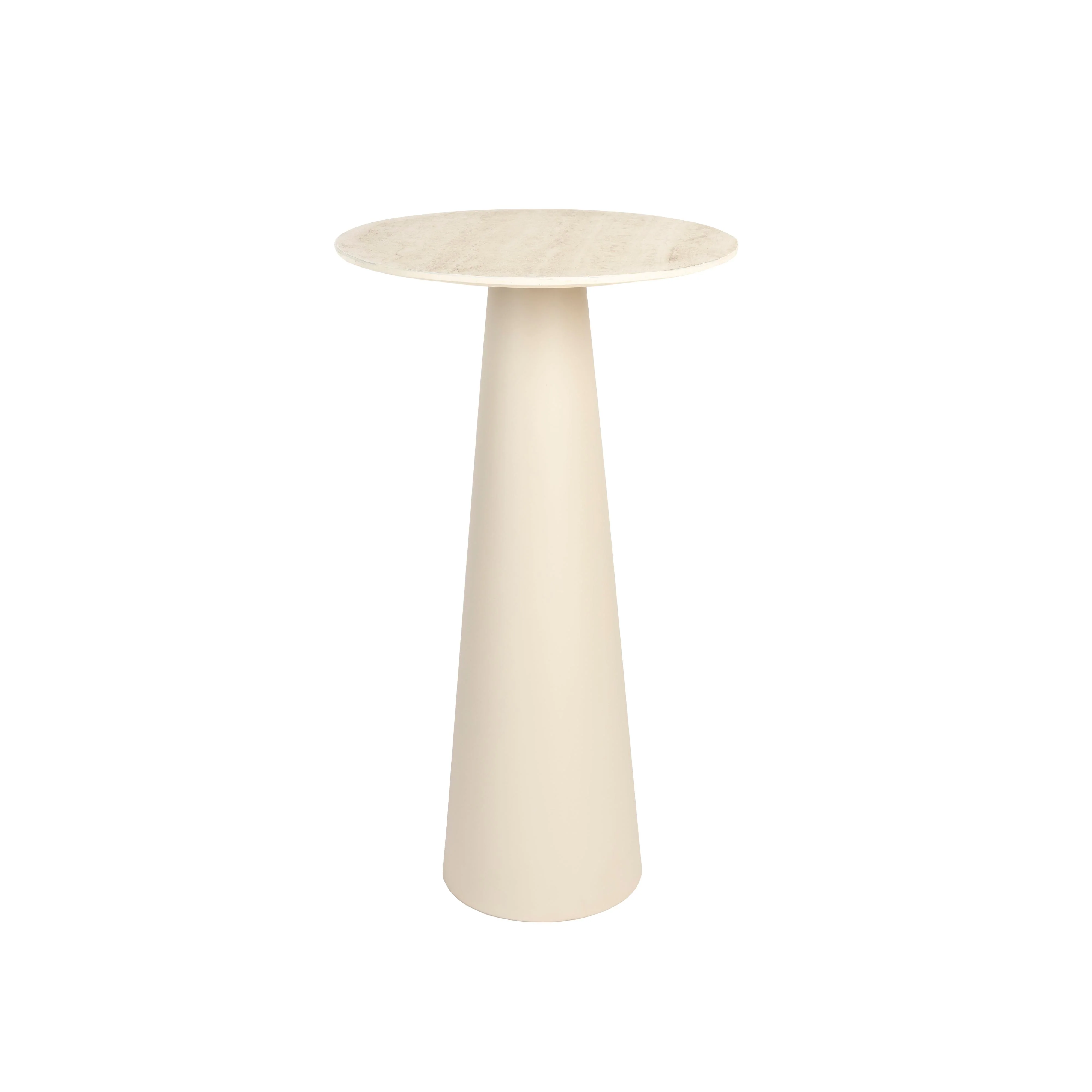 Bijzettafel Joya High Ceramics Beige Ø40×70 cm
