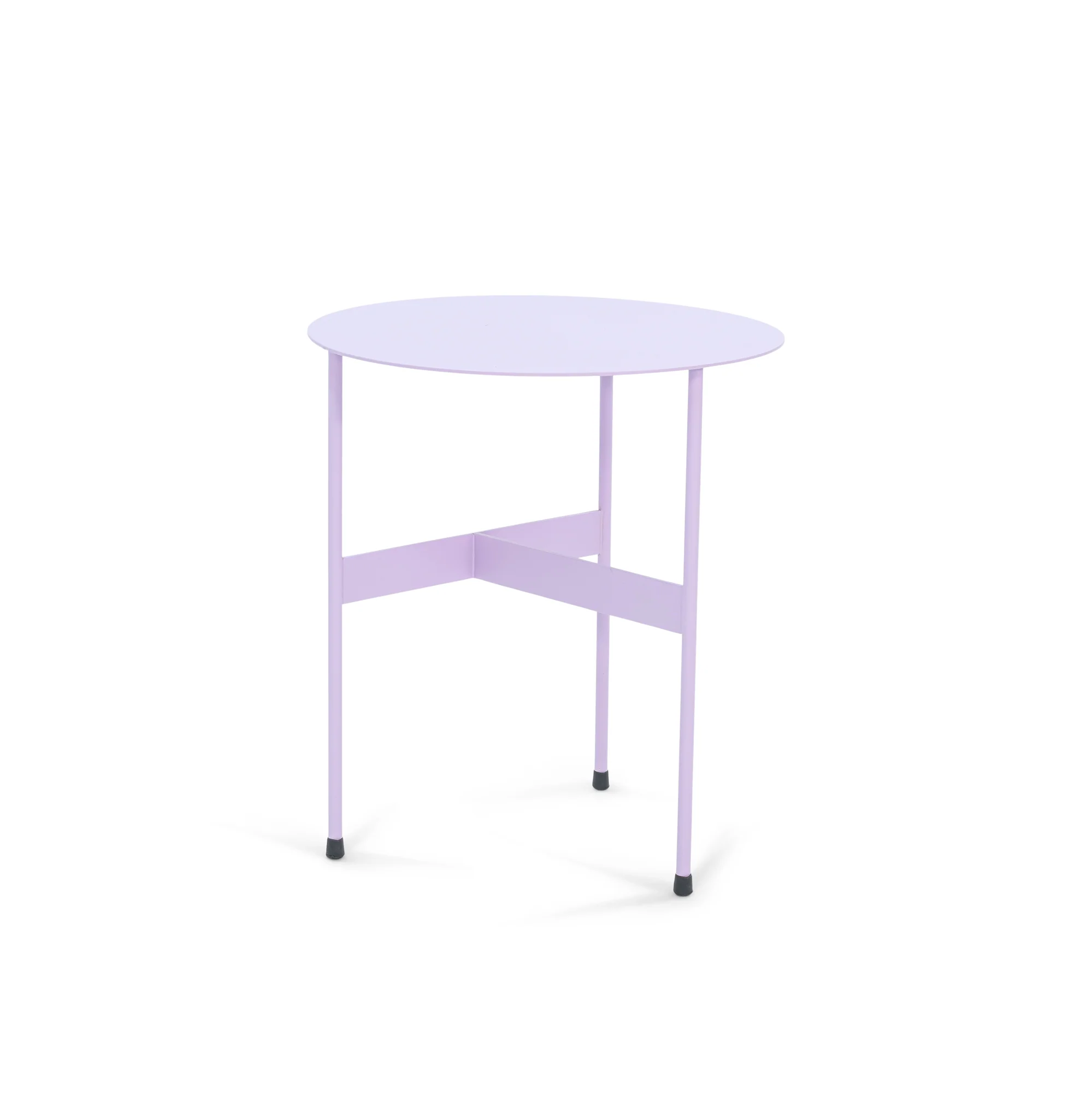 Bijzettafel MIRA Staal Lila 40x40x45cm Spinder Design