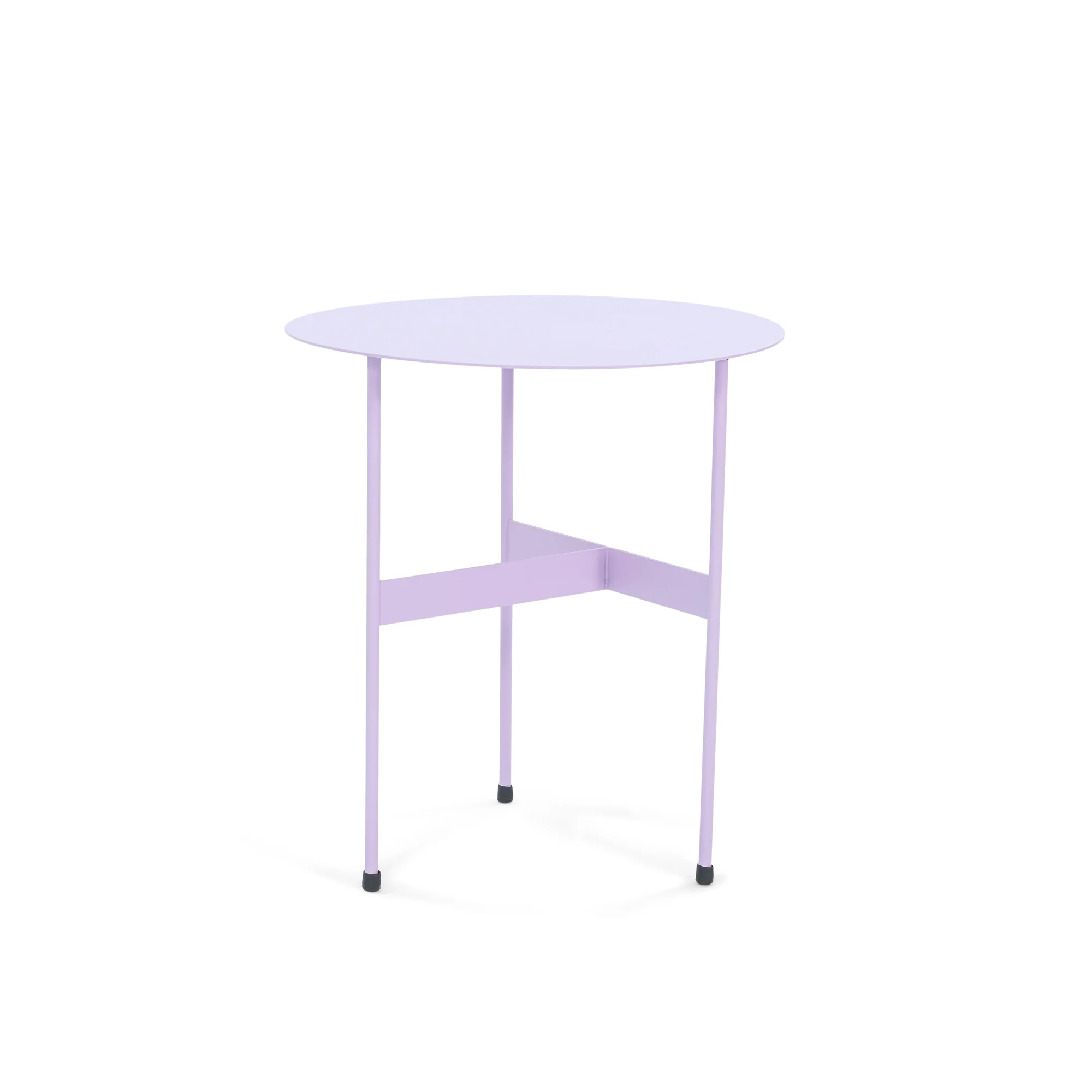 Bijzettafel MIRA Staal Lila 45x45x50cm Spinder Design