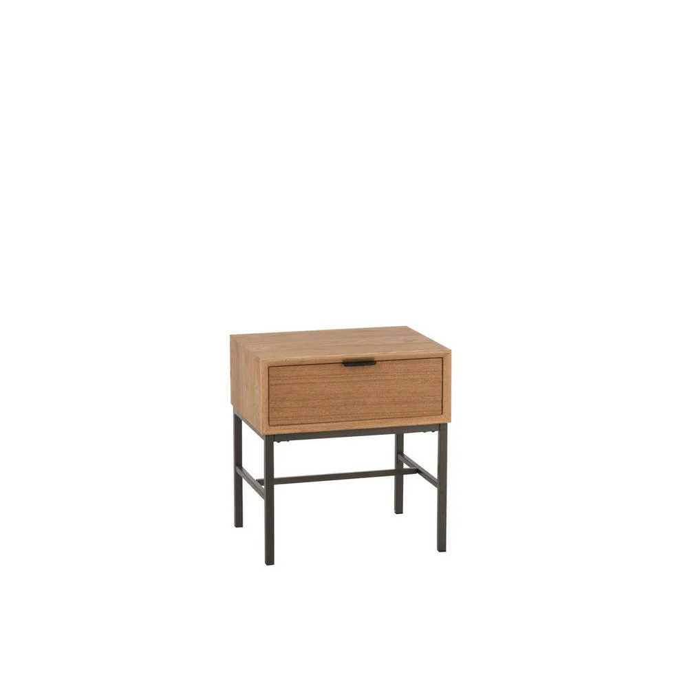 Bijzettafel Naturel Ash hout 30×48 cm