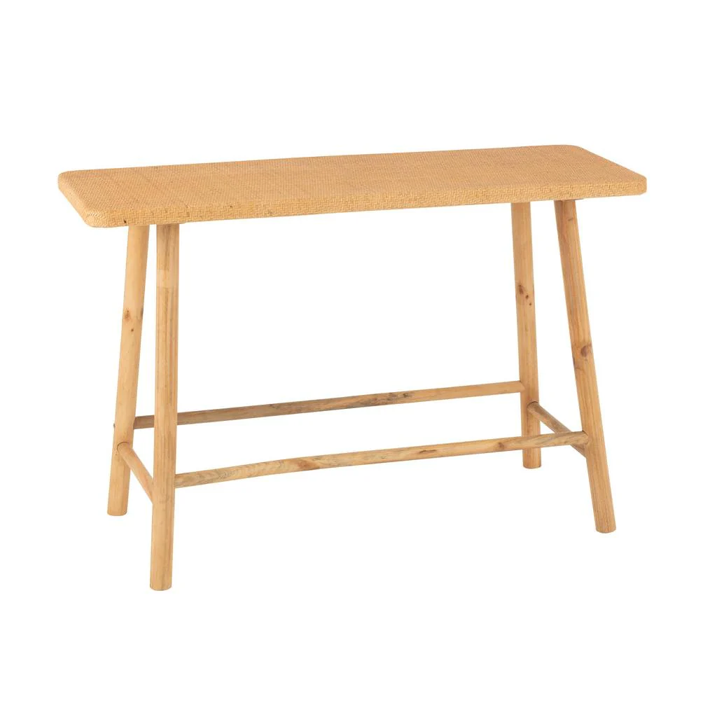 Bijzettafel Naturel Fir hout Rechthoekig 40×120 cm