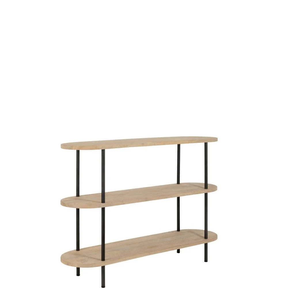 Bijzettafel Naturel Staal 40×140 cm Bijzettafel Naturel Staal 40×140 cm