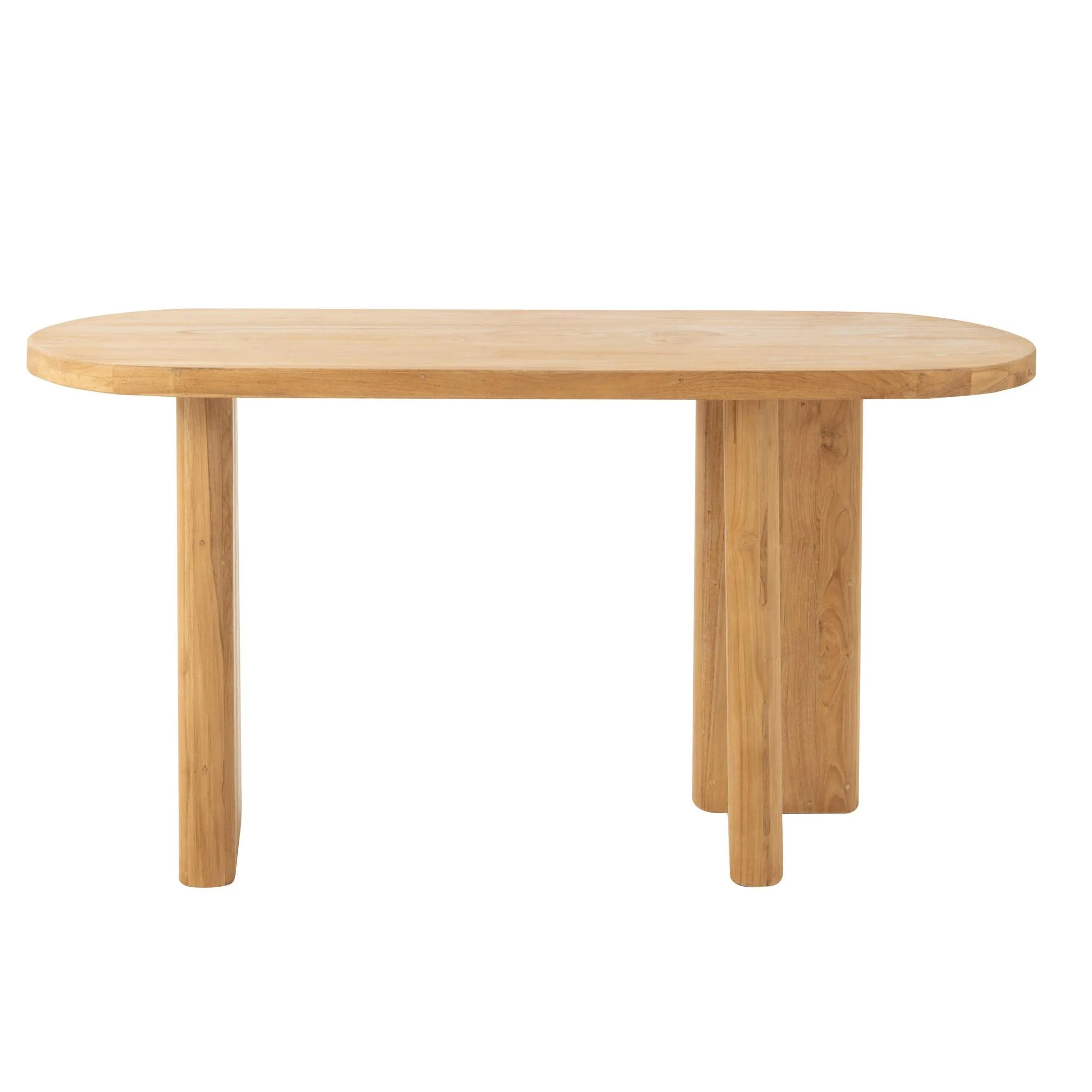 Bijzettafel Naturel Teakhout 50×150 cm Bijzettafel Naturel Teakhout 50×150 cm