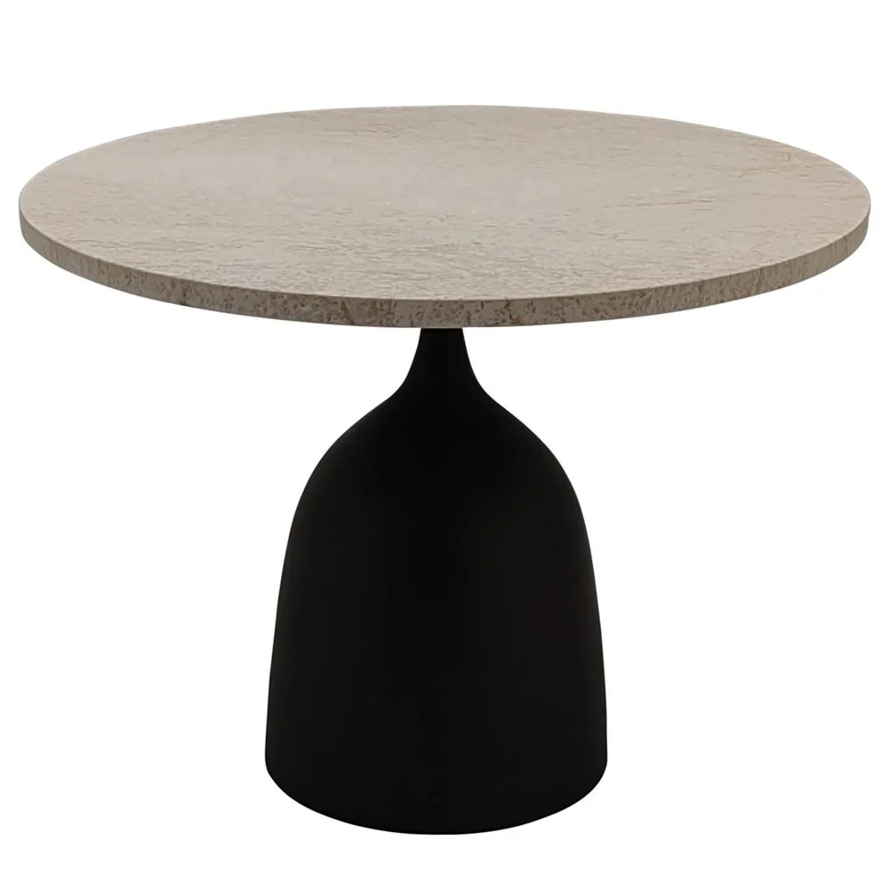 Bijzettafel Patras Beige 60 cm Bijzettafel Patras Beige 60 cm