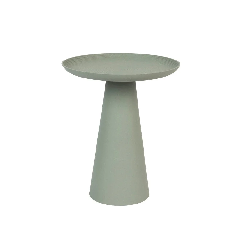 Bijzettafel Ringar Medium Metaal Groen Ø34.5×41.5 cm