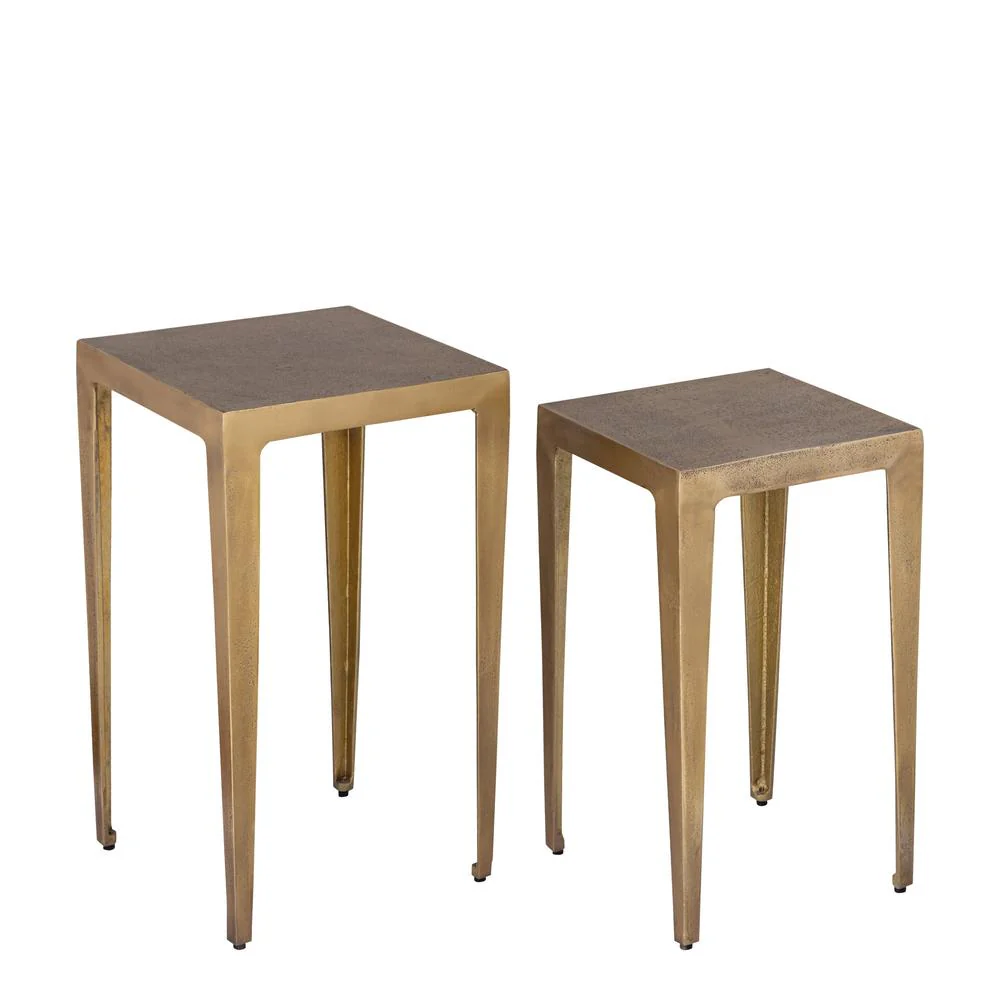 Bijzettafel Rivva Geel 32 cm Bijzettafel Rivva Geel 32 cm