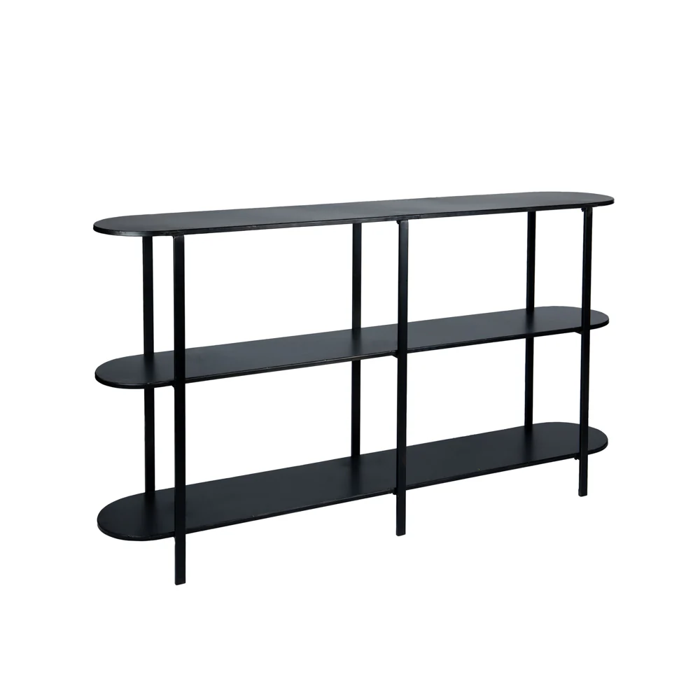 Bijzettafel Sophisticated Zwart 31×160 cm Bijzettafel Sophisticated Zwart 31×160 cm